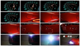 跑车轰鸣蓄势待发动态片头