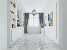 现代背景墙 餐厅空景3D摄影墙