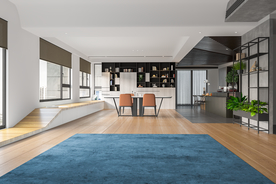 现代意式客厅沙发背景墙