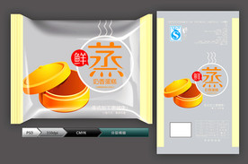 蒸蛋糕(展开图)