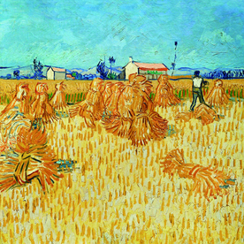 油画大丰收 麦穗