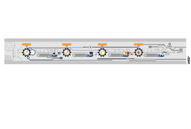 科技展馆墙面造型矢量文件组合