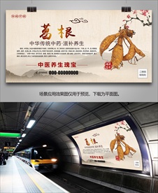 葛根招贴海报灯箱展板展架挂画