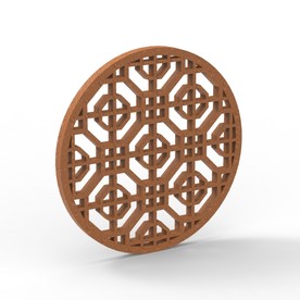 中式窗户C4D模型KS工程文件