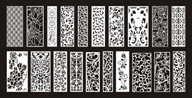 欧式镂空隔断雕花