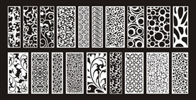 欧式镂空隔断雕花