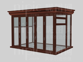 小型阳光房效果图