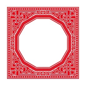 中式矢量边框