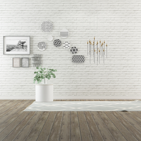 北欧简约沙发茶几背景墙摄影墙