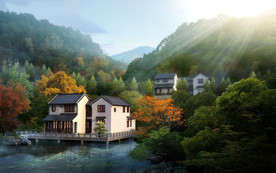 民宿会所效果图