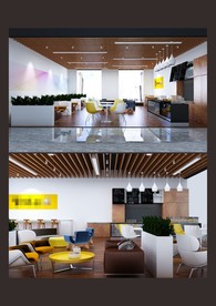 快餐店装修效果图