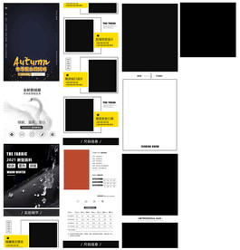 冬季长款男士羽绒服详情页