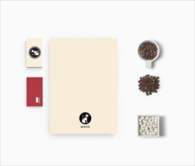 VI产品logo包装样机咖啡杯