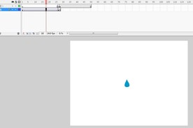 水滴滴落在地上效果2秒