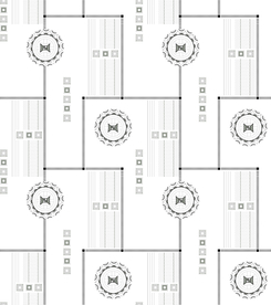 精美几何图形乱花格子