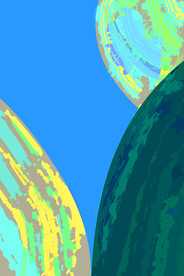 现代简约色块装饰画