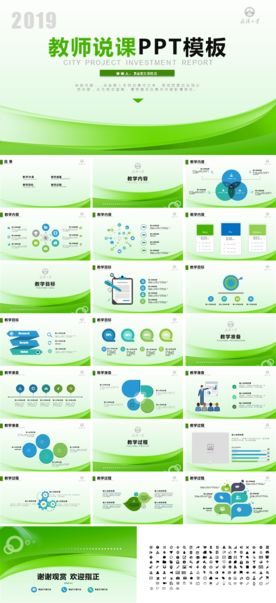 教师说课教育教学课件PPT