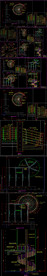 钢结构螺旋梯CAD图纸