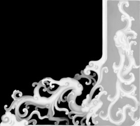 花边灰度图