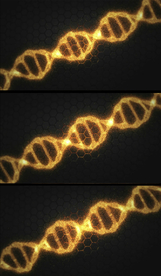 生物医疗DNA螺旋动态视频素材