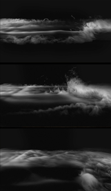 黑白烟雾动态特效视频素材