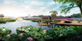 生态公园景观效果图