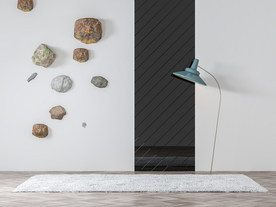 北欧客厅沙发背景墙