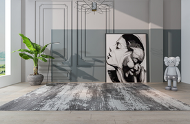 北欧客厅沙发背景墙