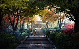 古建寺庙 效果图