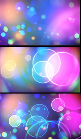 动感圆形光效背景视频素材