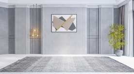 现代客厅沙发背景墙