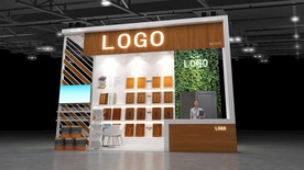 国外简约展位设计