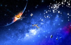 唯美星空 星空 星空背景