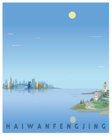 山水墨画意境山水禅境油画风景画