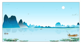 山水墨画山水意境山水禅境山水画