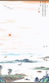 山水墨画山水意境山水禅境山水画