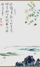 山水墨画山水意境山水禅境山水画