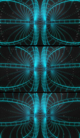 翻转循环科技主题背景视频