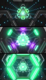 酷炫舞台穿梭迪吧音乐背景