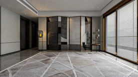 现代客厅沙发背景墙 室内设计