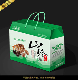山珍礼包平面展开图