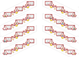 楼梯国学经典造型