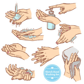 正确洗手