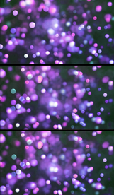 紫色梦幻多彩粒子光斑背景视频