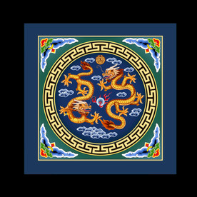 中式传统寺庙吊顶