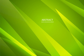 绿色几何背景