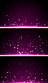 4K紫色舞台粒子背景