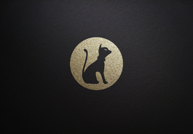 品牌logo纸质烫金银样机