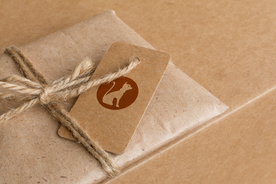 品牌logo牛皮纸样机