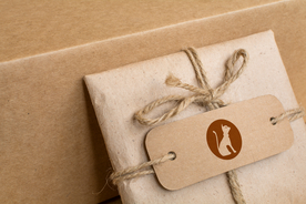 品牌logo牛皮纸样机